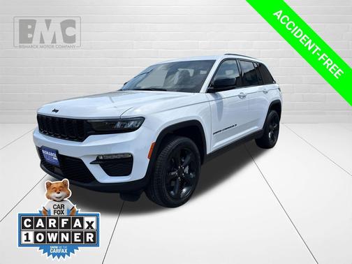 Bright White Clearcoat 2025 Jeep Grand Cherokee Limited