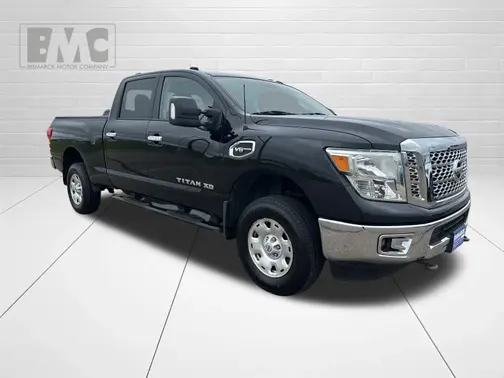 Black 2017 Nissan Titan XD SV