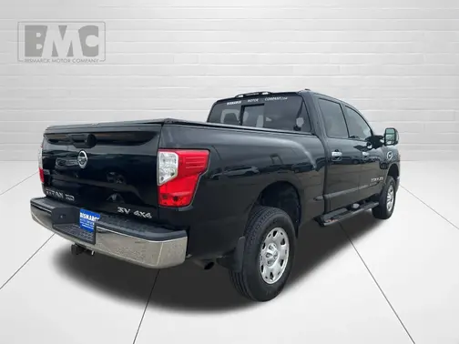 Black 2017 Nissan Titan XD SV