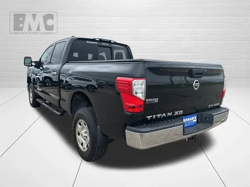 Black 2017 Nissan Titan XD SV