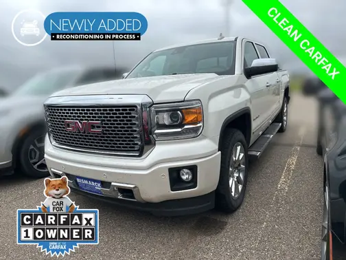 White 2015 GMC Sierra 1500 Denali