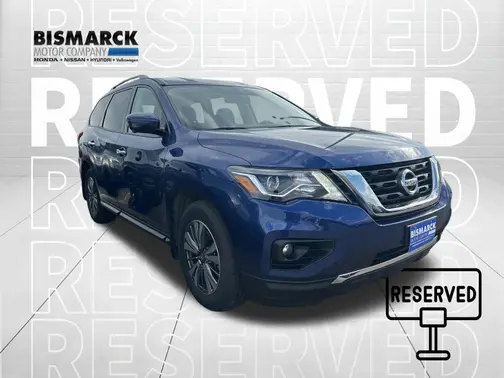 Blue 2019 Nissan Pathfinder SL