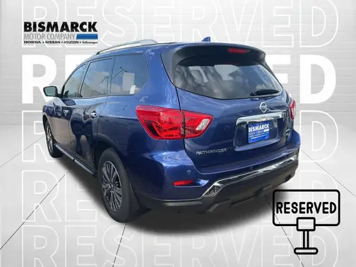 Blue 2019 Nissan Pathfinder SL
