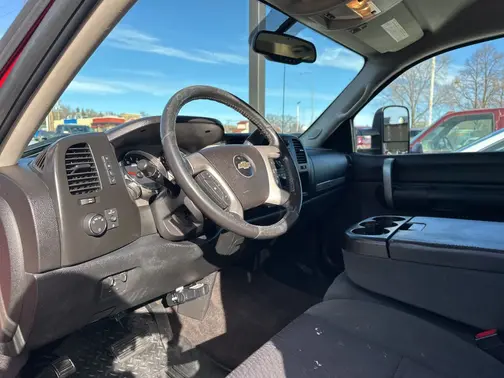 Red 2009 Chevrolet Silverado 3500 LT