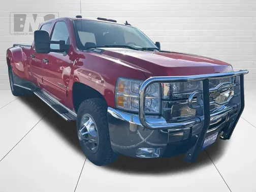 Red 2009 Chevrolet Silverado 3500 LT