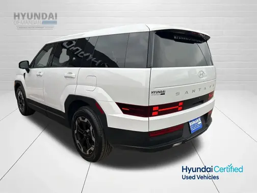 White 2025 Hyundai SANTA FE SE