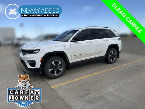 White 2022 Jeep Grand Cherokee 4xe 4xe