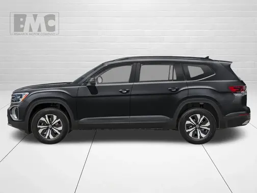deep black pearl 2026 Volkswagen Atlas 2.0T SE