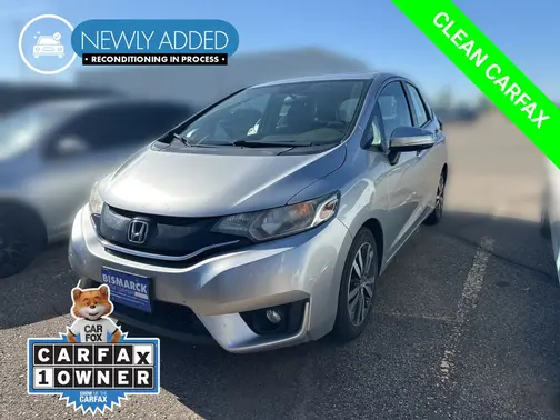 Silver 2016 Honda Fit EX
