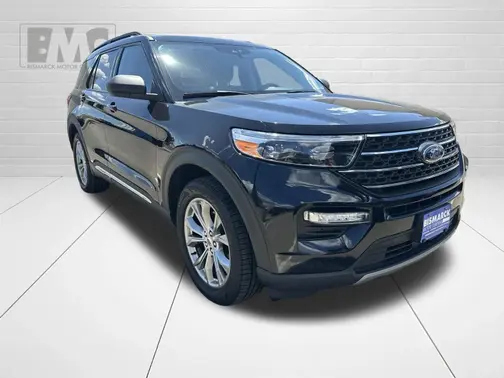 Black 2022 Ford Explorer XLT