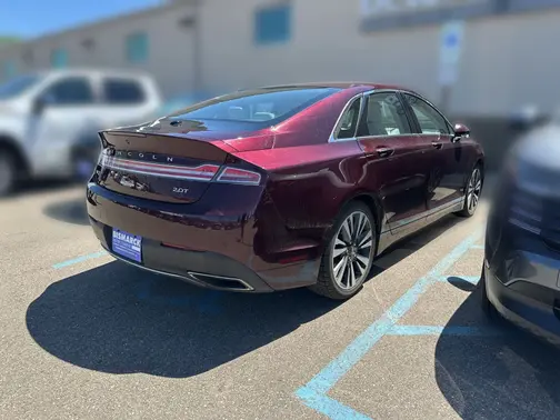 Red 2018 Lincoln MKZ Reserve