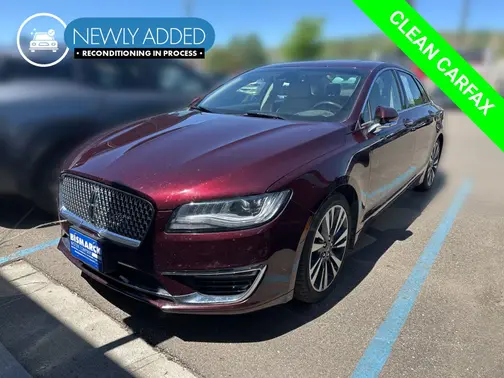 Red 2018 Lincoln MKZ Reserve