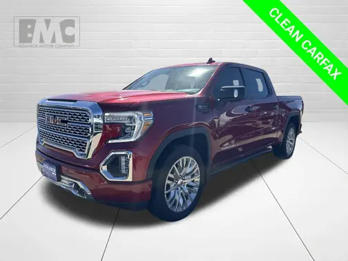 Red 2022 GMC Sierra 1500 Limited Denali