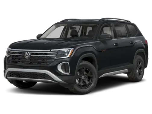 Deep Black Pearl 2026 Volkswagen Atlas 2.0T Peak Edition 4MOTION