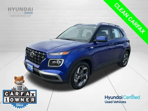 Blue 2023 Hyundai VENUE Limited