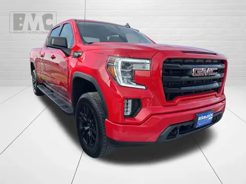 Red 2021 GMC Sierra 1500 Elevation