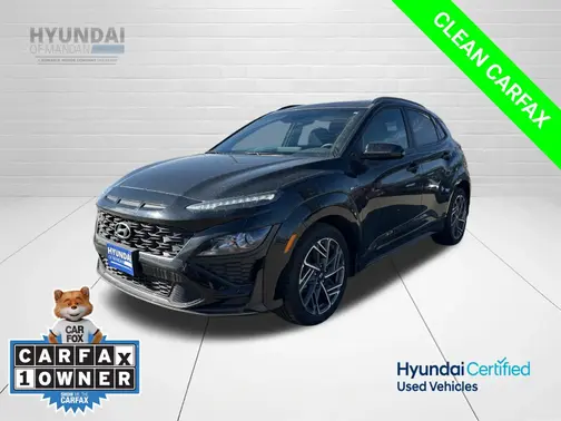 Black 2023 Hyundai KONA N Line