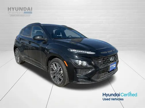 Black 2023 Hyundai KONA N Line