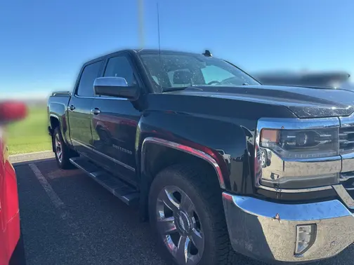 Black 2016 Chevrolet Silverado 1500 LTZ