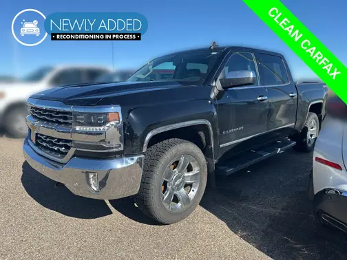Black 2016 Chevrolet Silverado 1500 LTZ