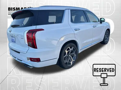 White 2021 Hyundai PALISADE Calligraphy
