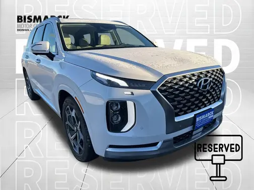 White 2021 Hyundai PALISADE Calligraphy