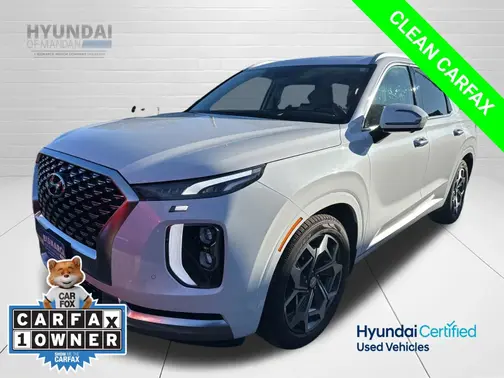 White 2021 Hyundai PALISADE Calligraphy