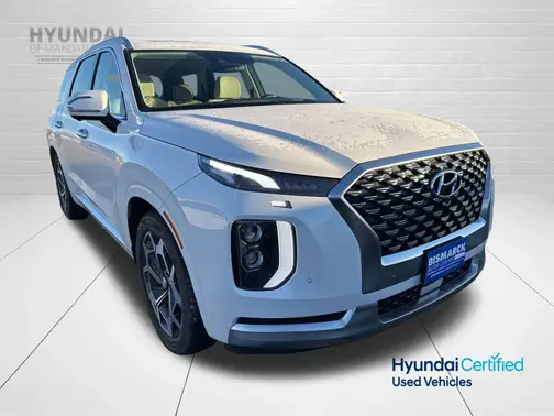 White 2021 Hyundai PALISADE Calligraphy