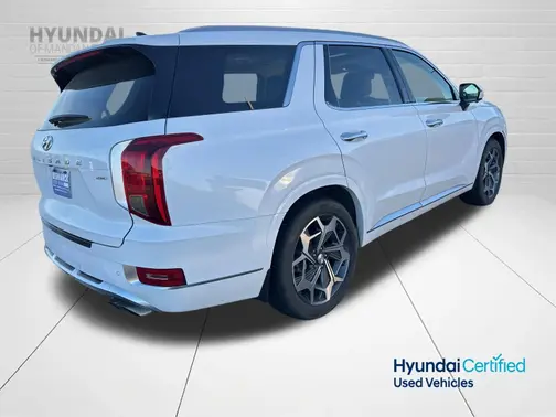 White 2021 Hyundai PALISADE Calligraphy