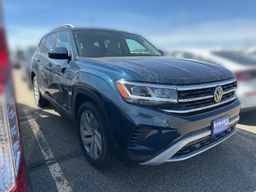 Blue 2021 Volkswagen Atlas 2.0T SEL