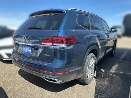 Blue 2021 Volkswagen Atlas 2.0T SEL