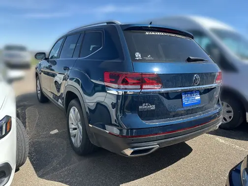 Blue 2021 Volkswagen Atlas 2.0T SEL