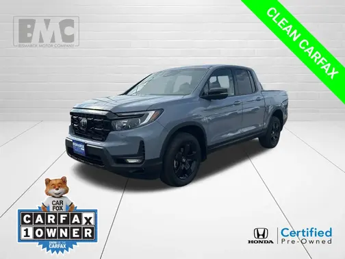 Gray 2026 Honda Ridgeline Black Edition