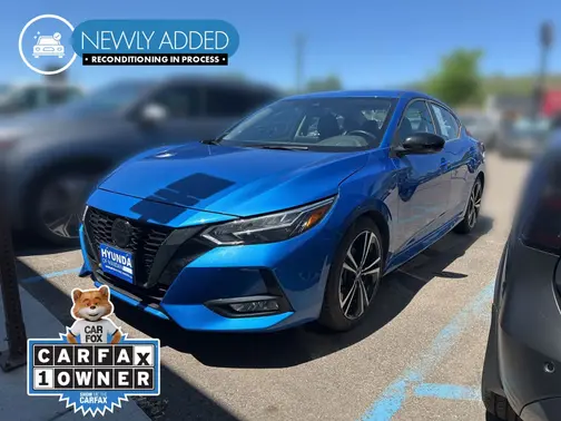 Blue 2023 Nissan Sentra SR