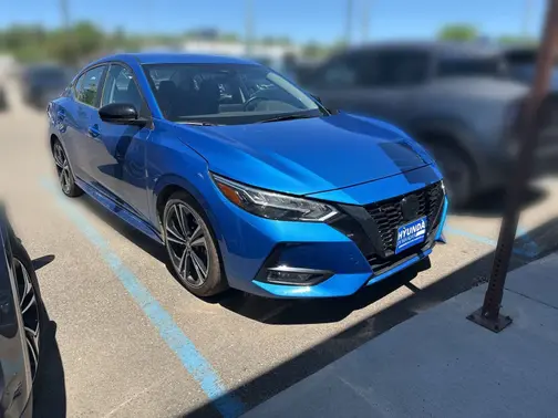 Blue 2023 Nissan Sentra SR