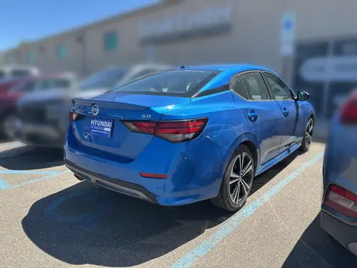 Blue 2023 Nissan Sentra SR
