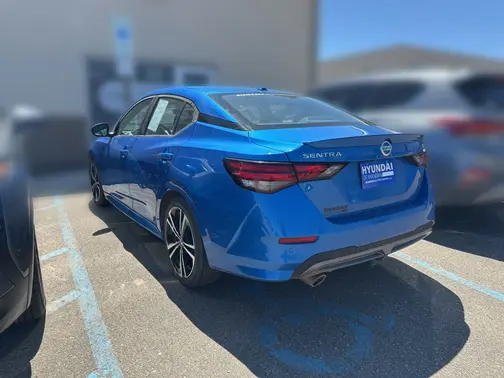 Blue 2023 Nissan Sentra SR