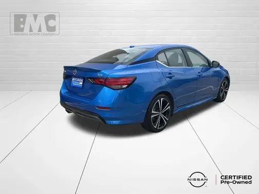 Blue 2023 Nissan Sentra SR