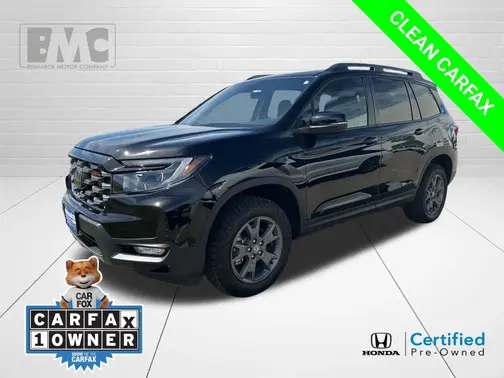 Black 2024 Honda Passport TrailSport