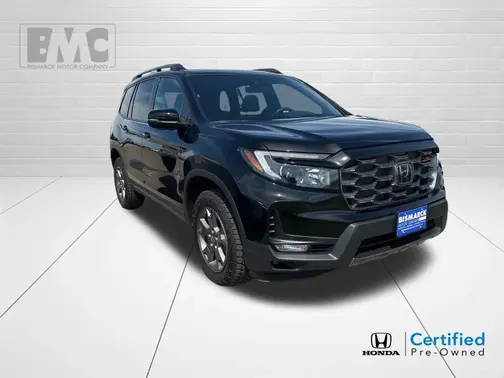 Black 2024 Honda Passport TrailSport