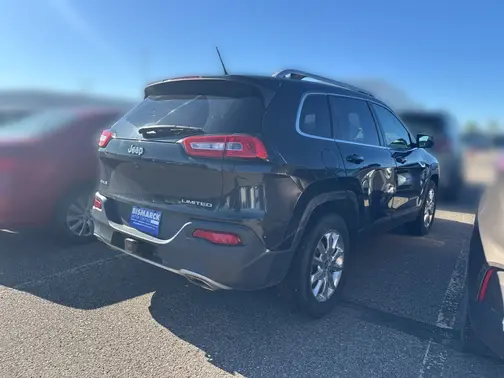Black 2015 Jeep Cherokee Limited