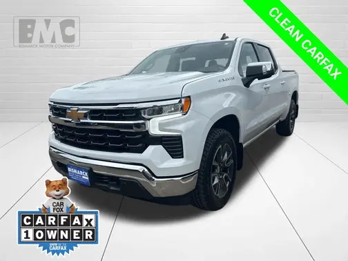 White 2023 Chevrolet Silverado 1500 LT