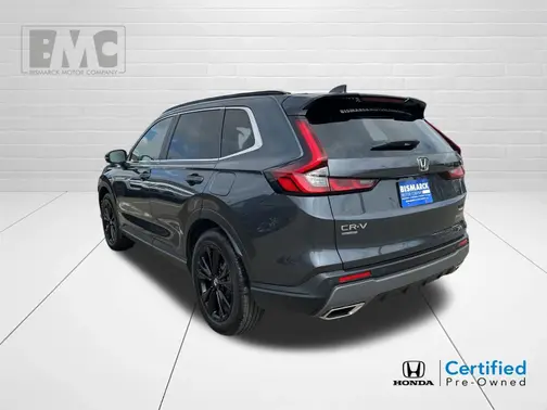 Gray 2025 Honda CR-V Hybrid Sport Touring