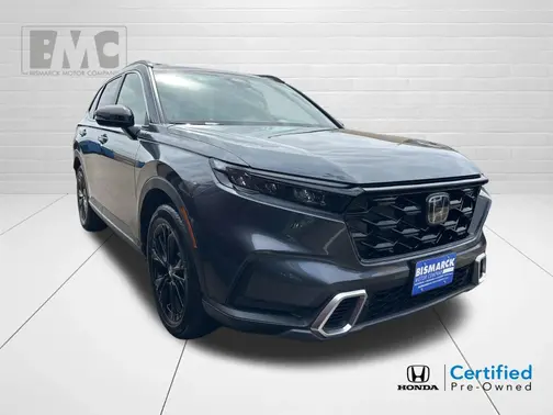 Gray 2025 Honda CR-V Hybrid Sport Touring