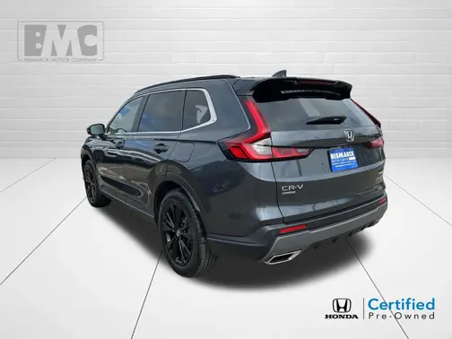 Gray 2025 Honda CR-V Hybrid Sport Touring