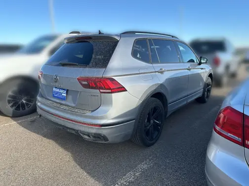 Silver 2024 Volkswagen Tiguan 2.0T SE R-Line Black