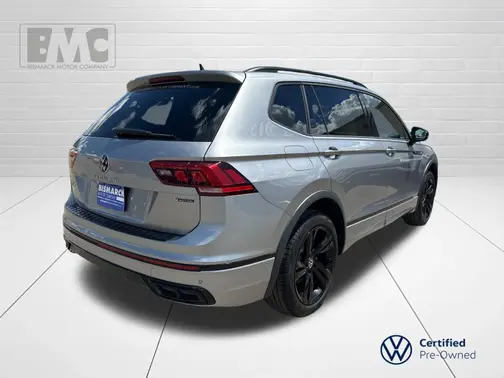 Silver 2024 Volkswagen Tiguan 2.0T SE R-Line Black