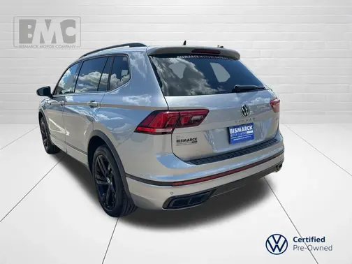 Silver 2024 Volkswagen Tiguan 2.0T SE R-Line Black