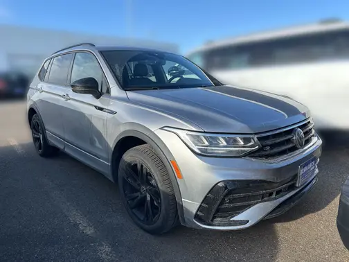 Silver 2024 Volkswagen Tiguan 2.0T SE R-Line Black