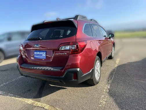 Red 2018 Subaru Outback 2.5i Premium
